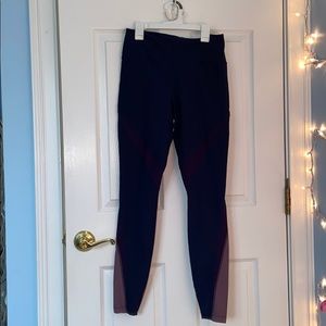 Nike Dri-Fit Navy Blue/Purple leggings